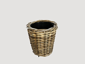 Ratanový koš BUCKET malý - DOPLŇKY - Truhly a koše - Koše a košíky