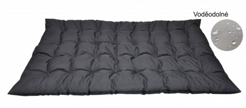 Matrace zahradní MAXI 180x115 cm antracit voděodolná - DOPLŇKY - Polstry a polštáře - Deky a matrace