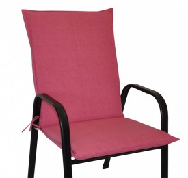 Polstr na křeslo z tahokovu UNI látka malinový melír - DOPLŇKY - Polstry a polštáře