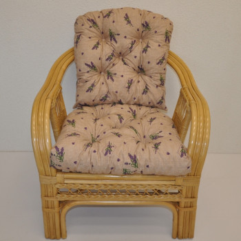 Polstr na křeslo RIO DE JANEIRO levandule - DOPLŇKY - Polstry a polštáře - Polstry na RATANOVÁ křesla