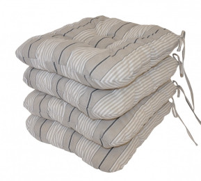 Sedák UNI látka Antik pruh set 4 kusy - DOPLŇKY - Polstry a polštáře