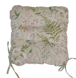 Sedák UNI látka kapradí - set 4 kusy - DOPLŇKY - Polstry a polštáře - Polstry na ŽIDLE