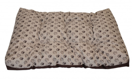MATRACE pro psa voděodolná 83x57 cm tlapka béžová - DOPLŇKY - Pelíšky pro zvířata