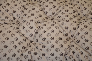 MATRACE pro psa voděodolná 83x57 cm tlapka béžová - DOPLŇKY - Pelíšky pro zvířata