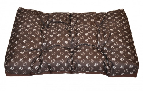 MATRACE pro psa voděodolná 83x57 cm tlapka hnědá - DOPLŇKY - Pelíšky pro zvířata