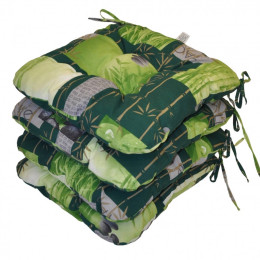 Sedák UNI motiv UNIKO Tao - set 4 kusy - DOPLŇKY - Polstry na ZÁVĚSNÉ houpačky