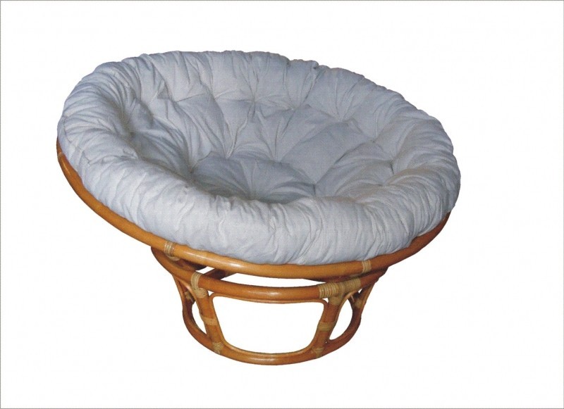 Ratanový PAPASAN CZ 110 cm medový