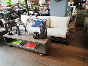 Ratanová pohovka TONDANO SOFA BARU sarang - RATANOVÝ NÁBYTEK - Sedací soupravy - Luxusní ratanové sedací soupravy