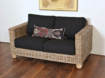 Ratanová pohovka CASTILLA kubu grey - RATANOVÝ NÁBYTEK - Sedací soupravy - Pohovky a sofa