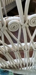 Ratanové PAVÍ křeslo - white - RATANOVÝ NÁBYTEK - Křesla - Velká křesla