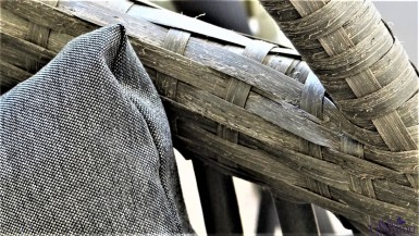 Závěsná houpačka BELLISSIMO GREY umělý ratan - UMĚLÝ RATAN - Houpačky