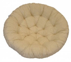 Polstr na křeslo PAPASAN 115 cm světle béžový melír - DOPLŇKY - Polstry a polštáře - Polstry na křeslo PAPASAN