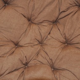 Polstr na křeslo PAPASAN 115 cm hnědý melír - DOPLŇKY - Polstry a polštáře - Polstry na křeslo PAPASAN