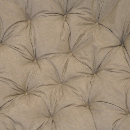 Polstr na křeslo BAHAMA tmavě béžový melír - POLSTRY A POLŠTÁŘE - Polstry na RATANOVÁ křesla