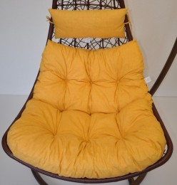 Polstr na závěsnou houpačku MARGARITA látka žlutý melír - POLSTRY A POLŠTÁŘE - Polstry na ZÁVĚSNÉ houpačky