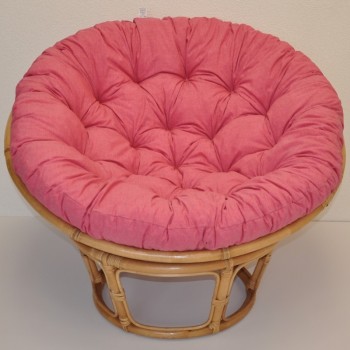 Polstr deluxe PAPASAN 100 cm malinový melír - DOPLŇKY - Polstry a polštáře - Polstry na křeslo PAPASAN