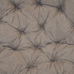 Polstr deluxe na PAPASAN 100 cm šedý melír - DOPLŇKY - Polstry a polštáře - Polstry na křeslo PAPASAN