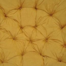 Polstr deluxe na PAPASAN 100 cm žlutý melír - DOPLŇKY - Polstry a polštáře - Polstry na křeslo PAPASAN