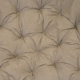Polstr na křeslo PAPASAN 115 cm tmavě béžový melír - DOPLŇKY - Polstry a polštáře - Polstry na křeslo PAPASAN
