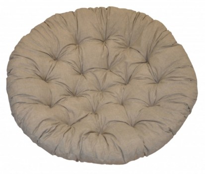 Polstr na křeslo PAPASAN 115 cm tmavě béžový melír - DOPLŇKY - Polstry a polštáře - Polstry na křeslo PAPASAN