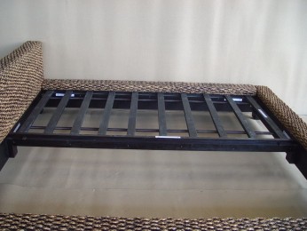 Postel DIMA 160x200 banánové listí - RATANOVÝ NÁBYTEK - Postele - Postele